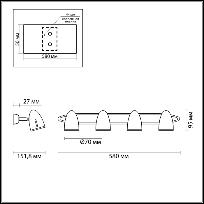 Спот Odeon Light Imagio 3824/4W