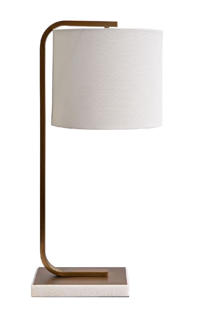 Настольная лампа Гарда Декор, цвет бежевый