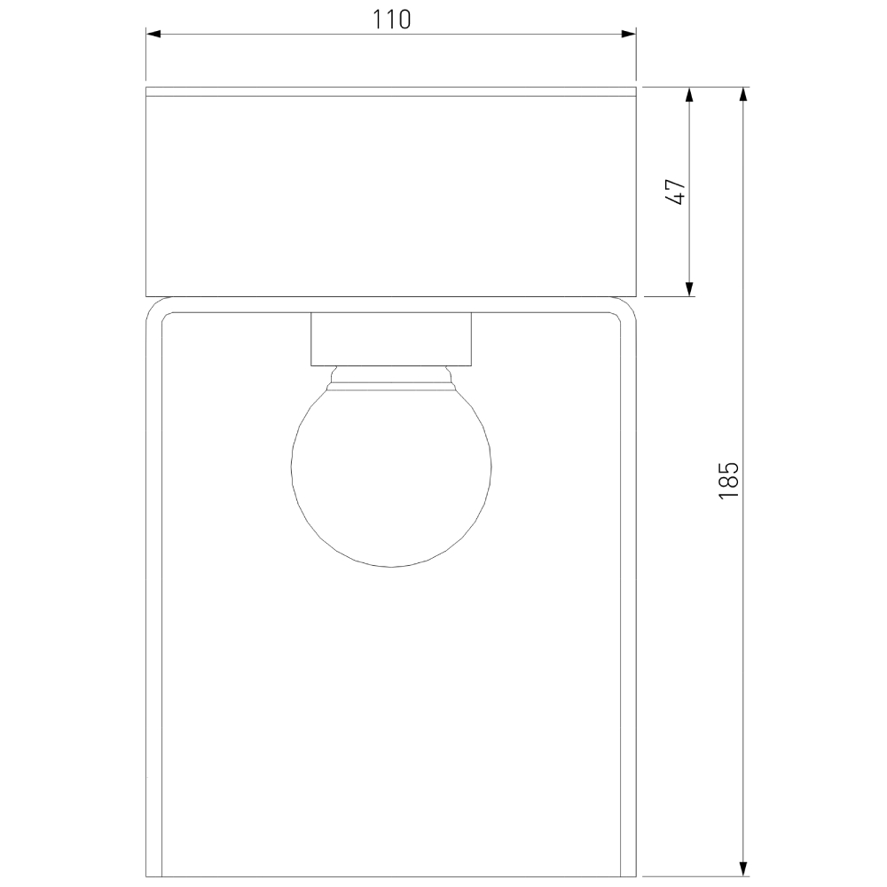 Уличный потолочный светильник Elektrostandard Atrani 35085/F черный 4690389193682 a062521