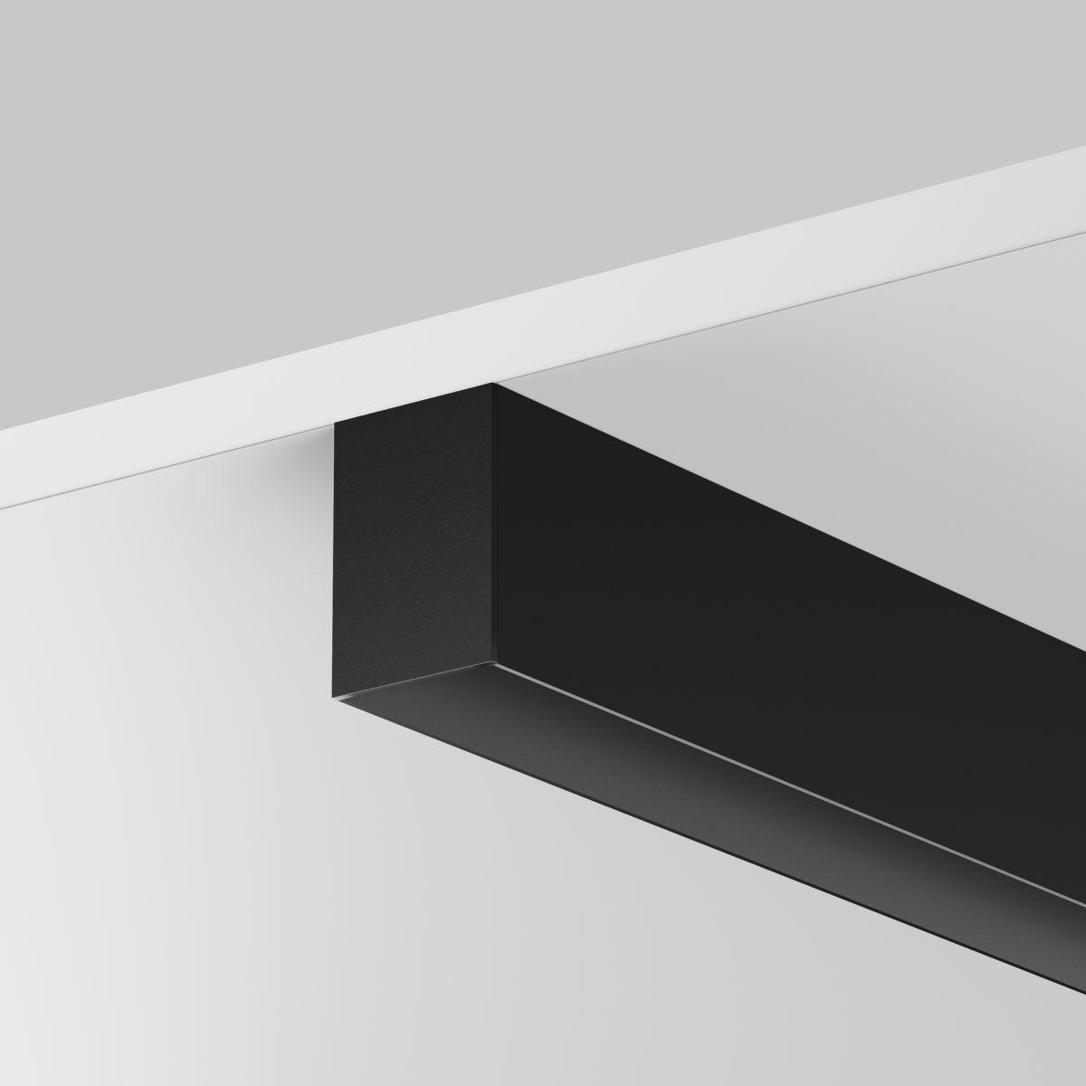 Алюминиевый профиль накладной-подвесной 35x51 Maytoni Led Strip ALM-3551-B-2M 633011