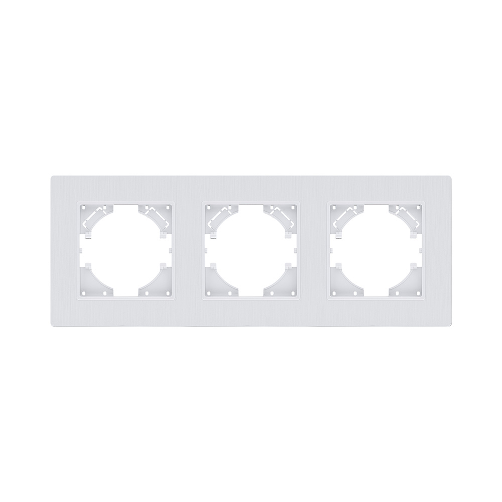Рамка 3-постовая, белый Kollinger Eleganz Plex EP3WH
