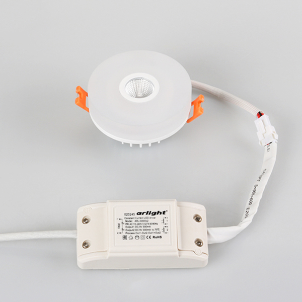 Встраиваемый светильник Arlight LTD-80R-Opal-Roll 2x3W Warm White 020812