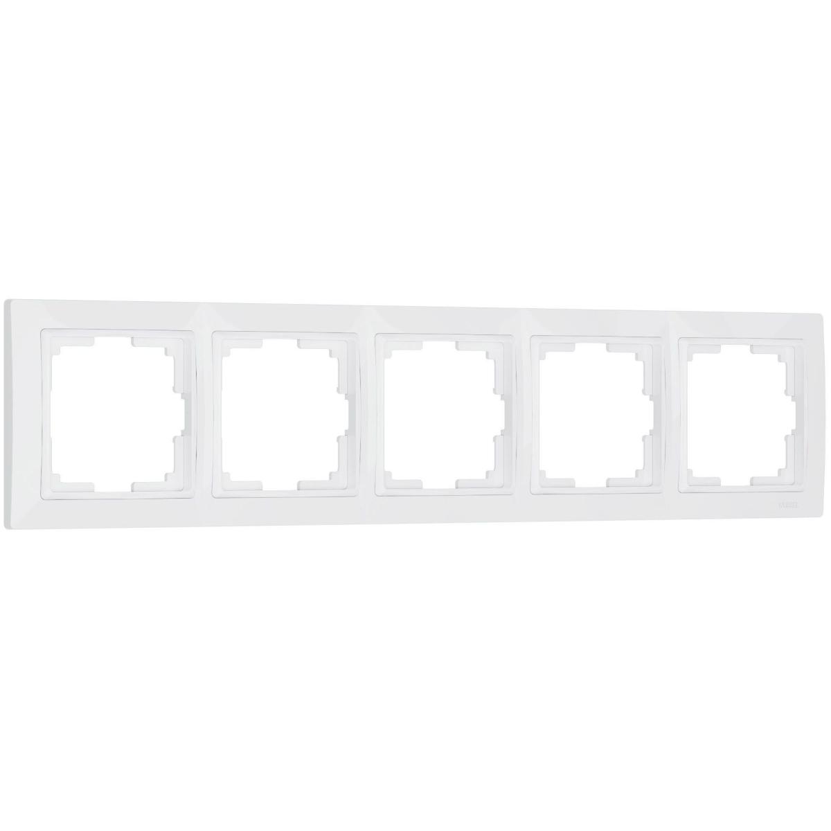 Рамка на 5 постов Werkel Snabb basic белый W0052001 4690389161452