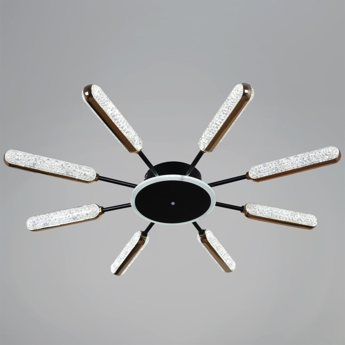 Потолочная люстра Reluce 08290-0.3-08 BK+GD