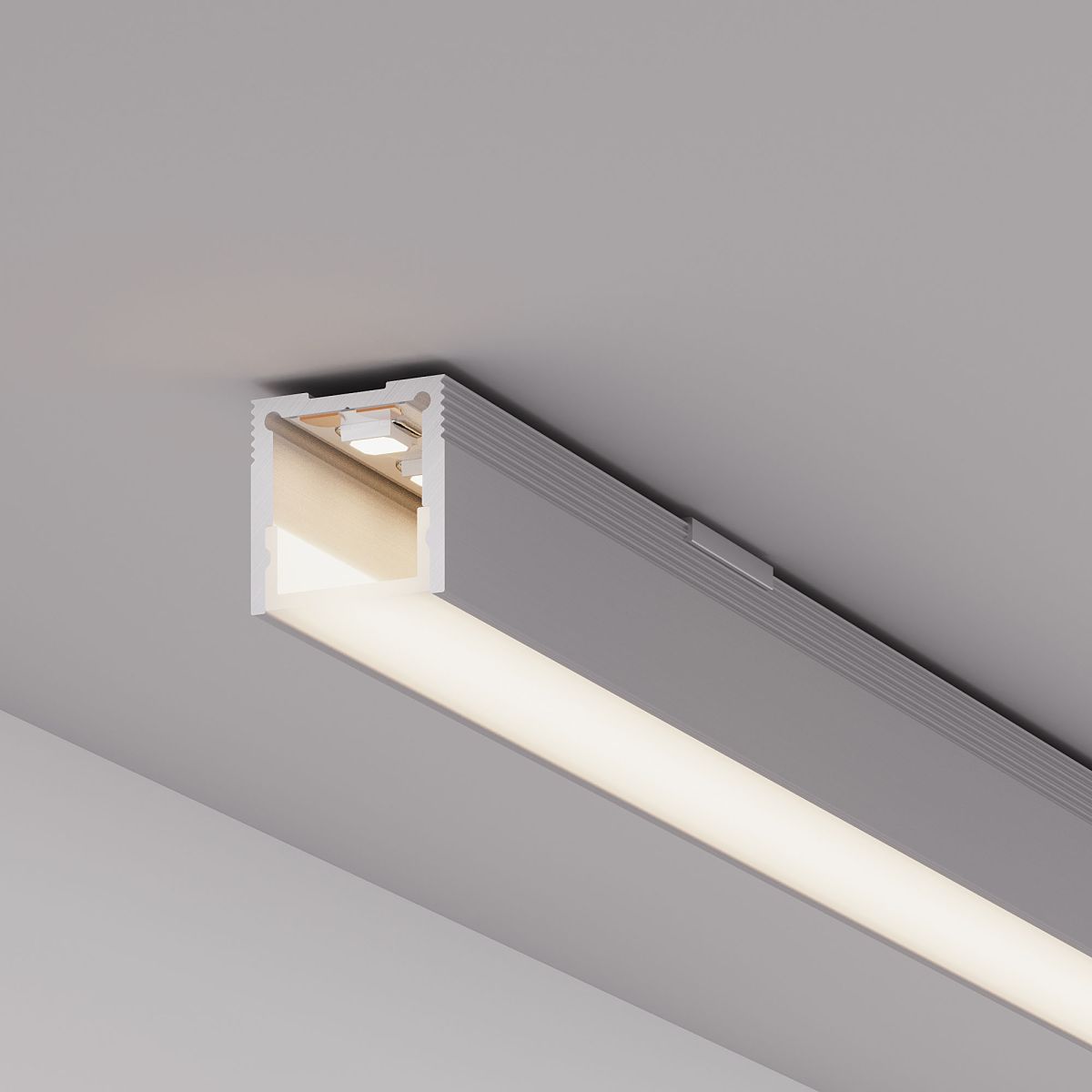 Профиль Arlight SL-SLIM20-H20-3000 ANOD (BY) (Алюминий) 061370