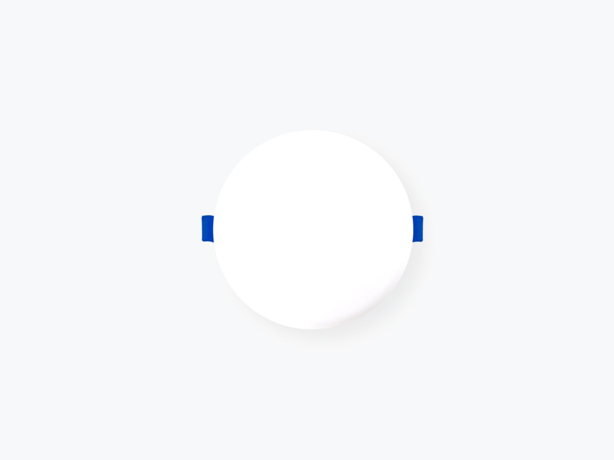 Встраиваемый светильник LEDS POWER 18Вт 6500К круглый, серия FRAME 008608