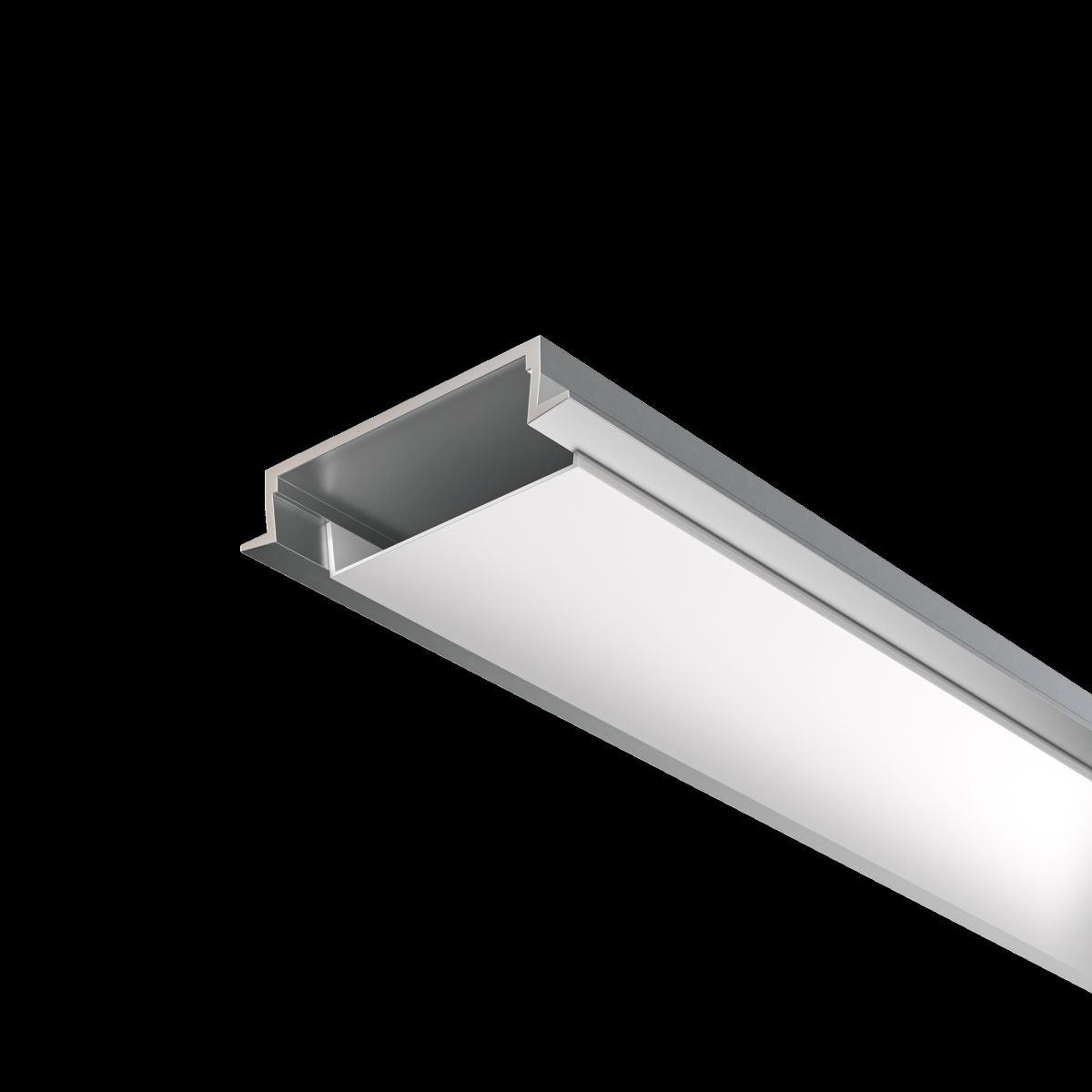 Профиль встраиваемый с накладным фланцем Maytoni Led Strip ALM-3006-S-2M 632018