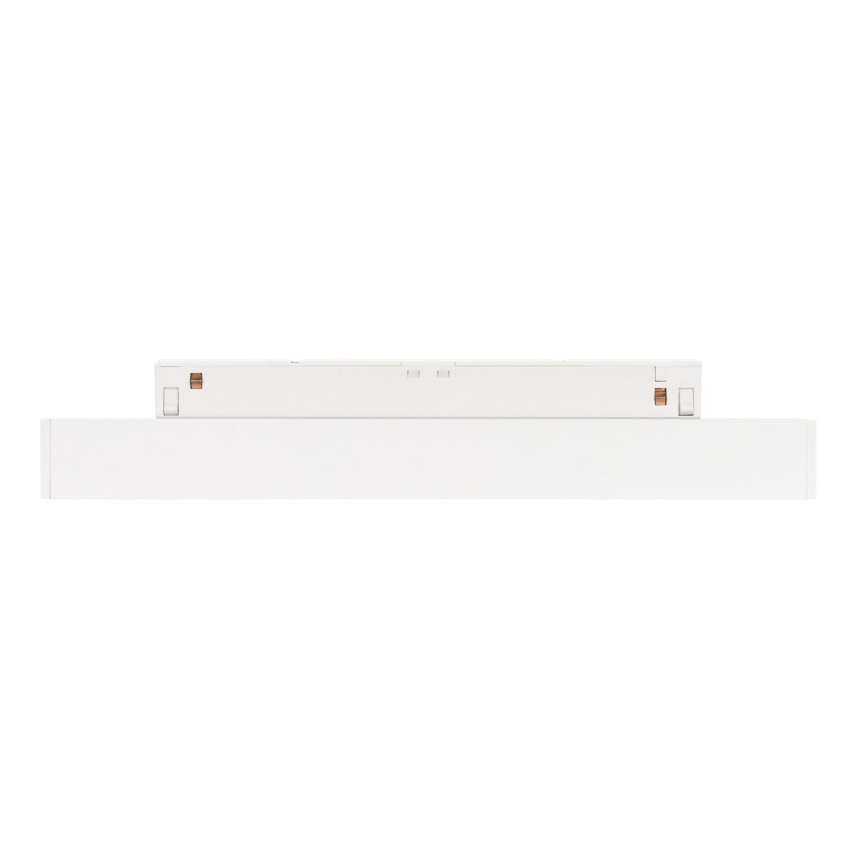 Трековый магнитный светильник потолочный Arlight MAG-ORIENT-FLAT-L235-8W Warm2700 (WH, 100 deg, 48V) 055985