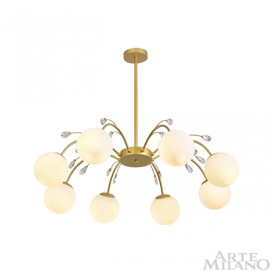 Люстра на штанге Arte Milano Neapolis 273802/8 GD