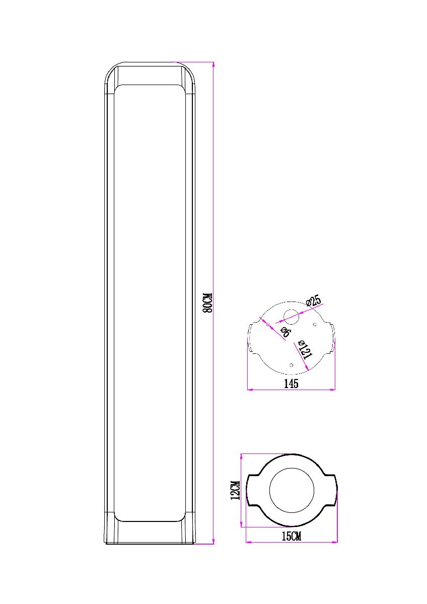 Ландшафтный светильник Arte Lamp Suhail A1648PA-1BK