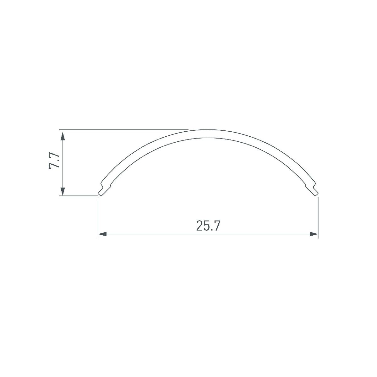 Экран Arlight SL-KANT-H20 ROUND OPAL 049168