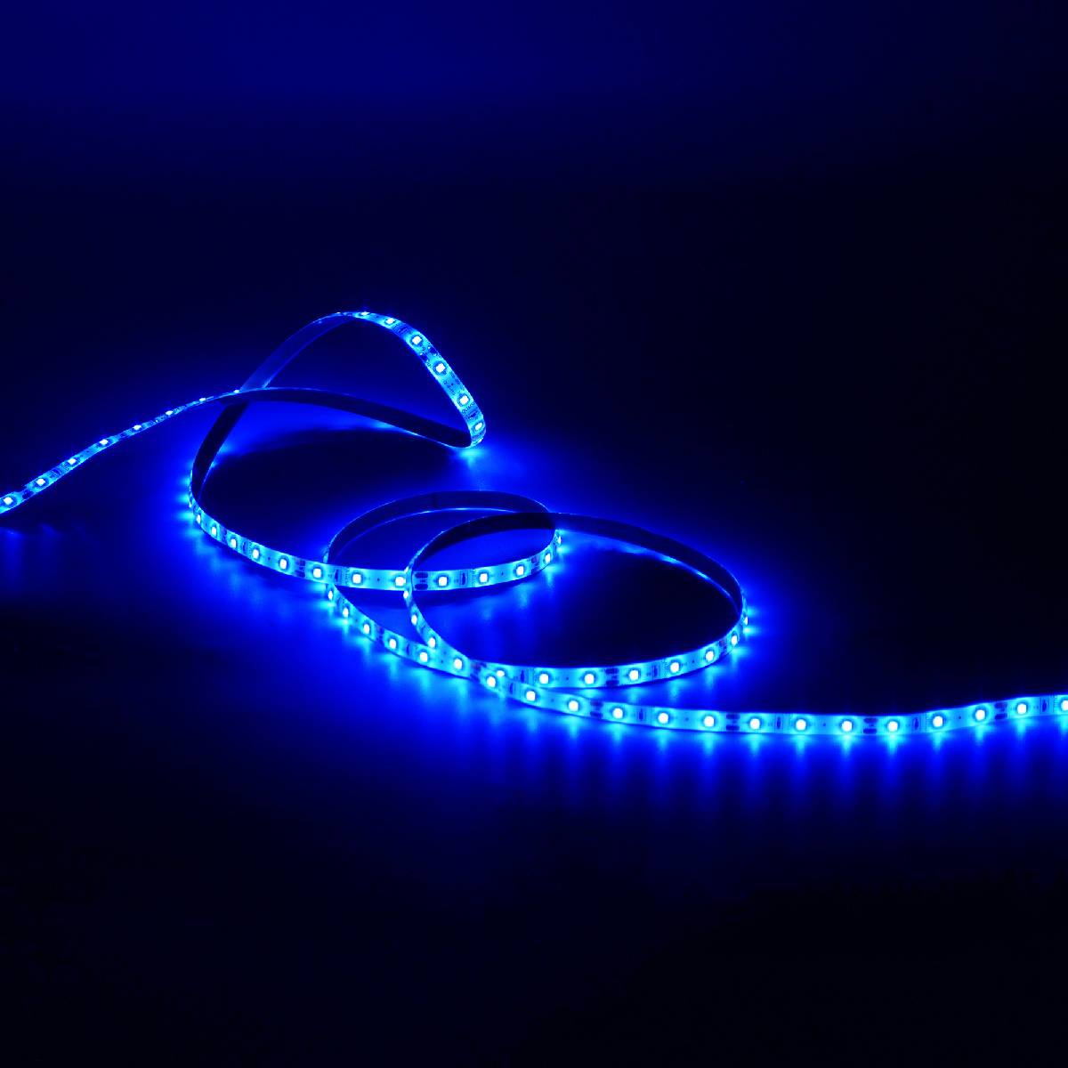 Светодиодная влагозащищенная лента Gauss 4,8W/m 60LED/m 2835SMD синий 5M 311000505