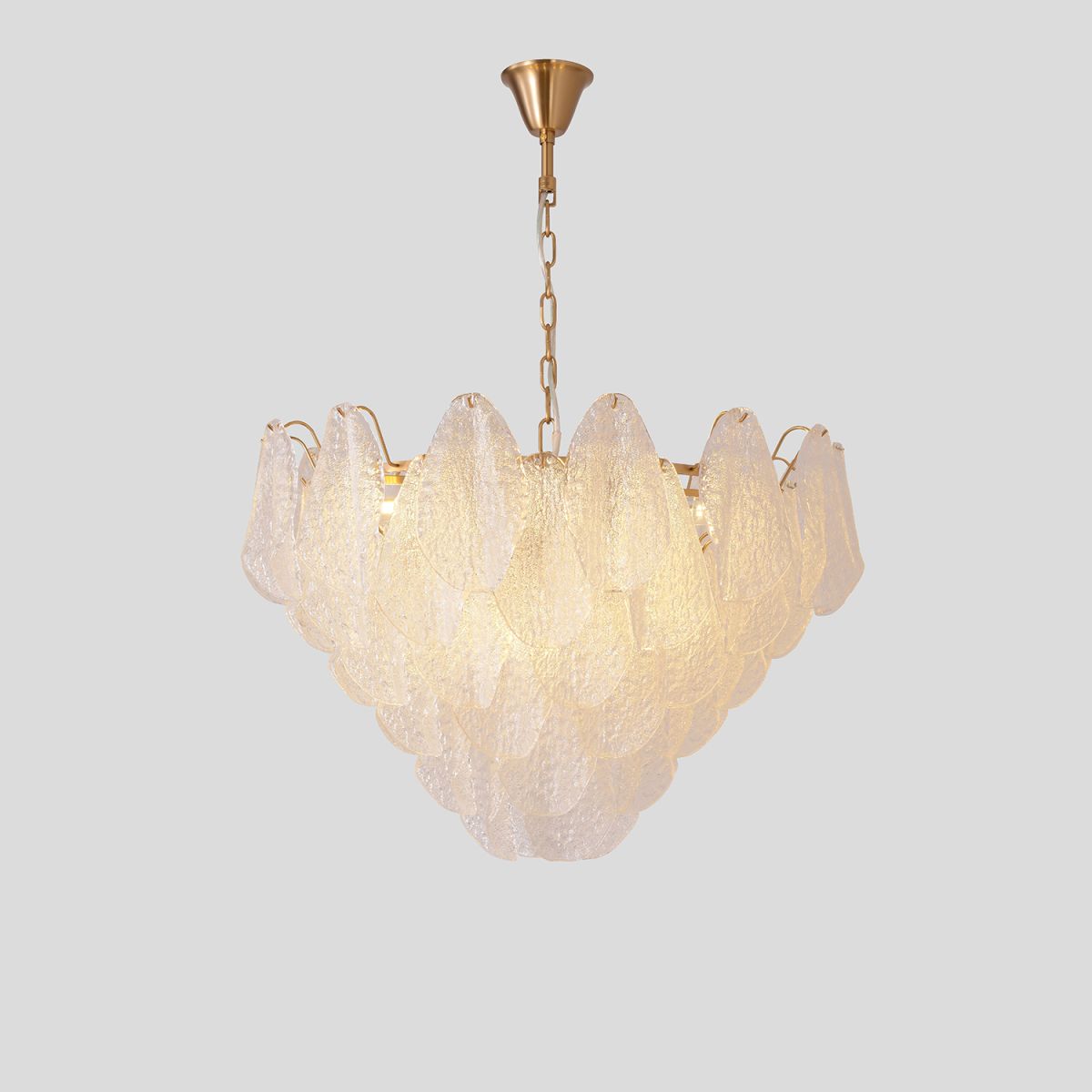 Подвесная люстра Crystal Lux EMILIA SP12 BRASS
