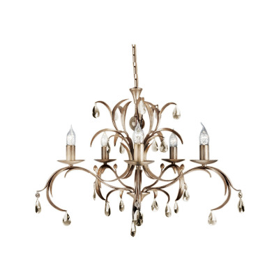 Подвесная люстра Elstead Lighting Lily LL5-ANT-BRZ 142322₽