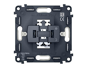 Механизм 1-клавишного выключателя с самовозвратом 10A-250V QUANT Ambrella Volt VM113