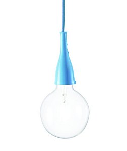 Подвесной светильник Ideal Lux Minimal SP1 Azzurro 063614