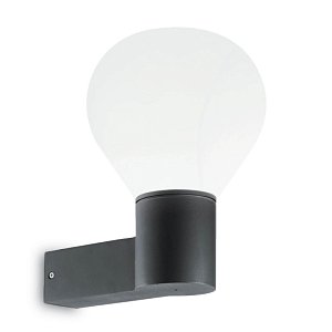 Уличный настенный светильник Ideal Lux Clio-1 AP1 Antracite 146607