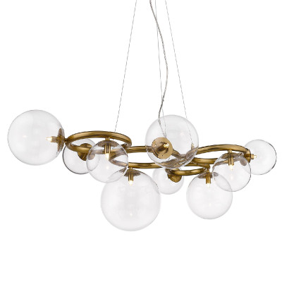 Подвесная люстра DeLight Collection Puppet P68092-9 brass 96000₽