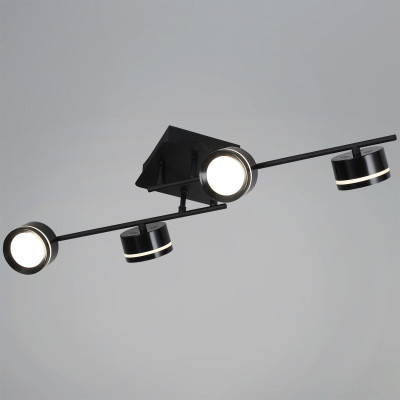 Потолочная люстра Reluce 10590-03-04 Black 3490₽