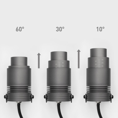 Уличный светильник Arlight ALT-RAY-ZOOM-R61-12W Warm3000 DG 10-60 deg 230V IP67 Металл 0264472 13405₽