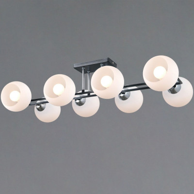 Потолочная люстра Illumico IL0791-8CSQ-25 BK CR TRENTO 14090₽