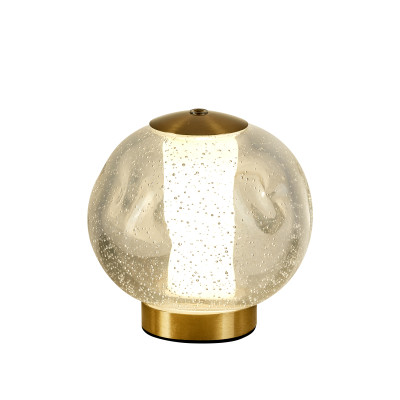 Настольная лампа Delight Collection OT2437-T brass/clear