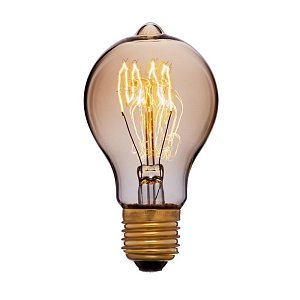 Лампа накаливания Sun Lumen E27 40W прозрачная 051-866