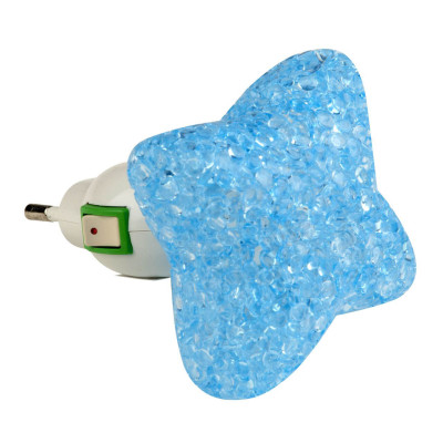 Настенный светодиодный светильник 10334 Uniel DTL-309-ЗвездочкаBlue1LED01W 69₽