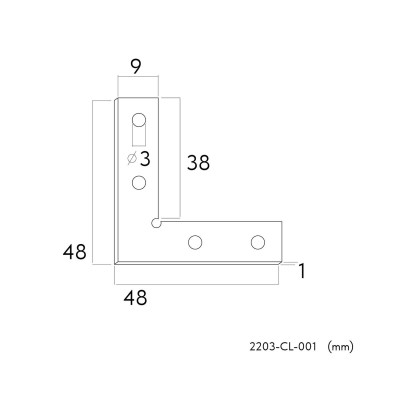 Коннектор для соединения треков под углом 90 Favourite Practica 2203-CL-001 190₽