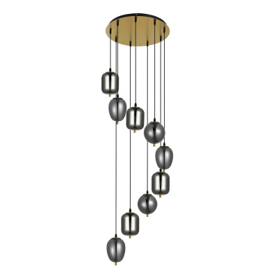 Каскадная люстра Arte Lamp Freddie A2231SP-9PB 23020₽