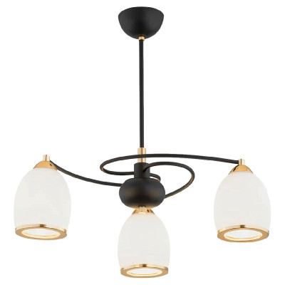 Люстра на штанге IMEX MD8388-3-P-BK 3490₽