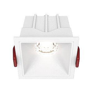 Встраиваемый светильник Maytoni Technical Alfa LED DL043-01-10W4K-D-SQ-W