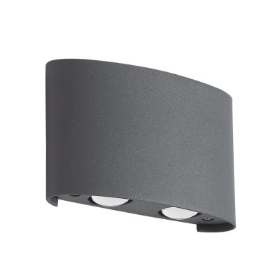 Уличный настенный светодиодный светильник Crystal Lux CLT 023W2 DG 1910₽