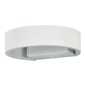 Настенный светодиодный светильник Ideal Lux Zed AP1 Round Bianco 115177