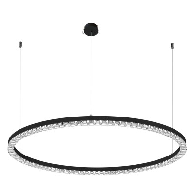 Подвесная люстра Arlight SP-DIAMOND-R850-40W Warm3000 BK 45 deg 230V TRIAC 054483 42590₽