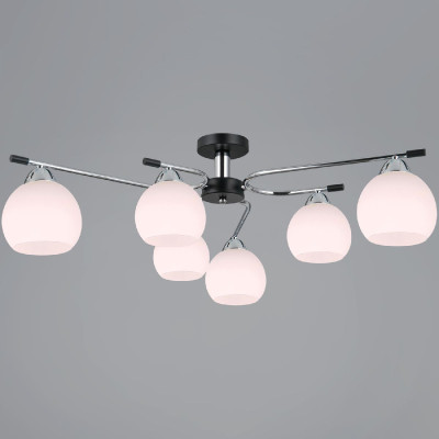 Потолочная люстра Illumico IL0638-6CSQ-24 CR BK LIBRA 11740₽