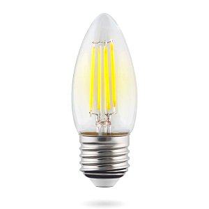 Лампа светодиодная Voltega E27 6W 4000К прозрачная VG10-C1E27cold6W-F 7029