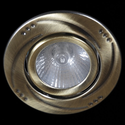 Встраиваемый светильник Reluce 05006-90-001AK MR16 AB 50₽