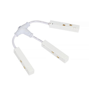 Коннектор гибкий для магнитного шинопровода Myfar Accessories for MagLine 23 MT0200-FCT-W