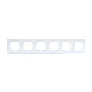 Рамка на 6 постов Mono Electric Despina белый 102-190000-166