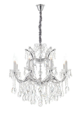 Подвесная люстра iLamp Diamond 6071-8 CRCL 70290₽