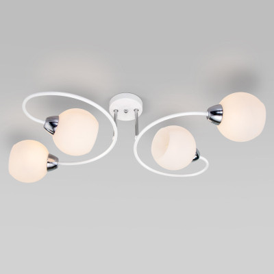 Люстра на штанге Eurosvet TULIA 301364 белый 7500₽