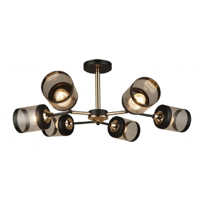 Люстра на штанге IMEX MD3592-6-S-BKFGD 3590₽