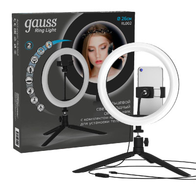 Настольная лампа Gauss Ring Light RL002 1790₽