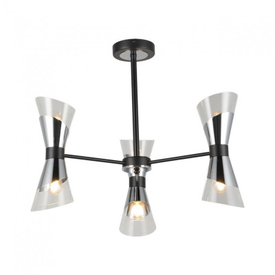 Люстра на штанге IMEX MD51913-6-S-BKCH 2580₽