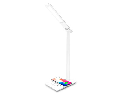 Настольная лампа с беспроводной зарядкой и USB портом Ambrella Light Desk DE581 3670₽
