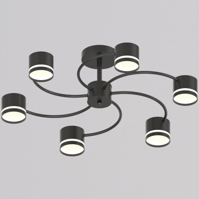 Люстра на штанге Reluce 26730-03-06 GX53 BK 4990₽