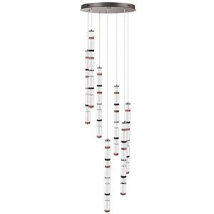 Каскадная люстра Odeon Light L-Vision Collier 5456/210L