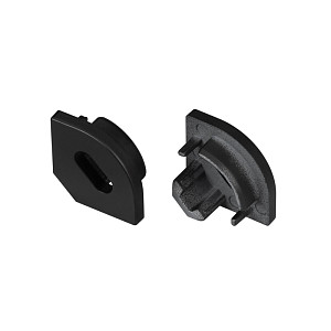Заглушка с отверстием Arlight SL-KANT-H10 BLACK 049410