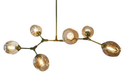 Люстра на штанге Elvan LU-1136-Е27-Gl 8900₽